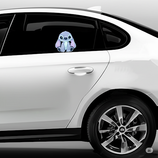 Mischievous Blue Alien Collection- Vinyl Wall Decals Options