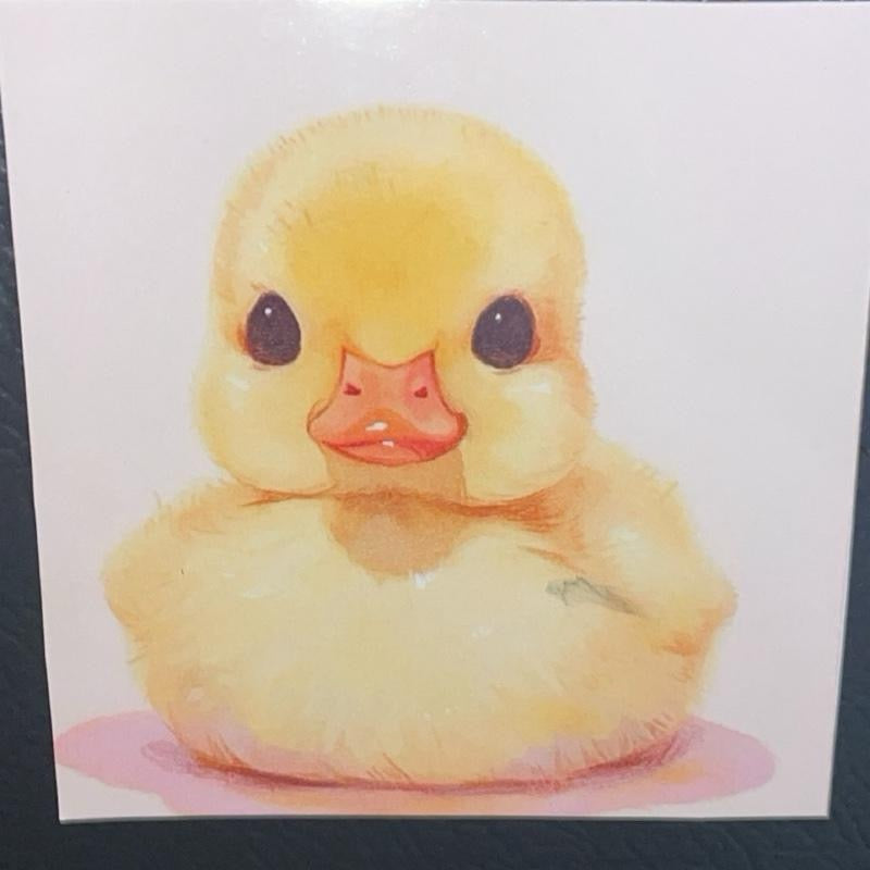 3 Piece Set of Adorable Baby Animal Magnets Featuring a Cute Bunny Otter and Duck Design for Fridge Decor
