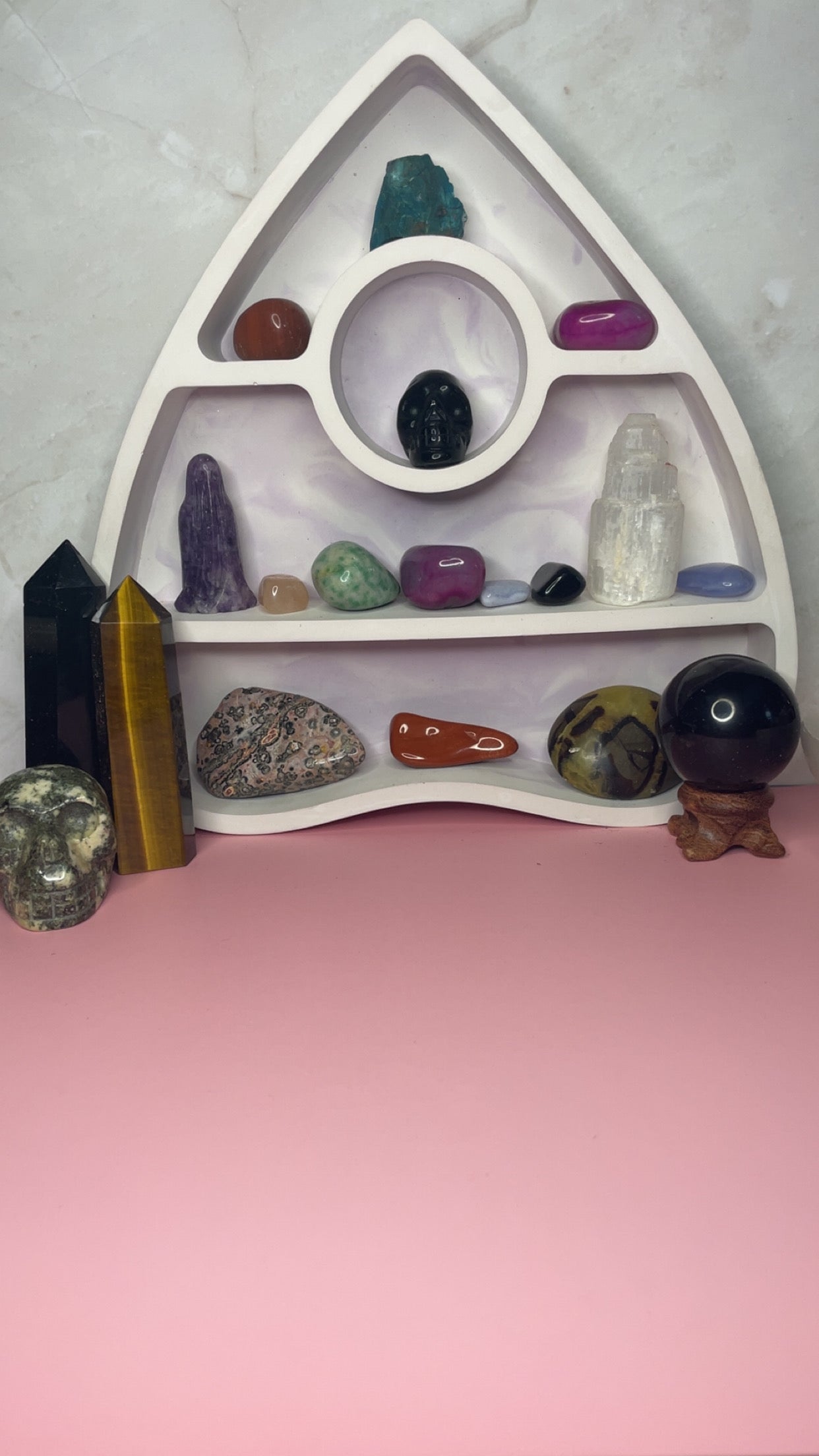Oracle Altar Shelf & Trinket Tray