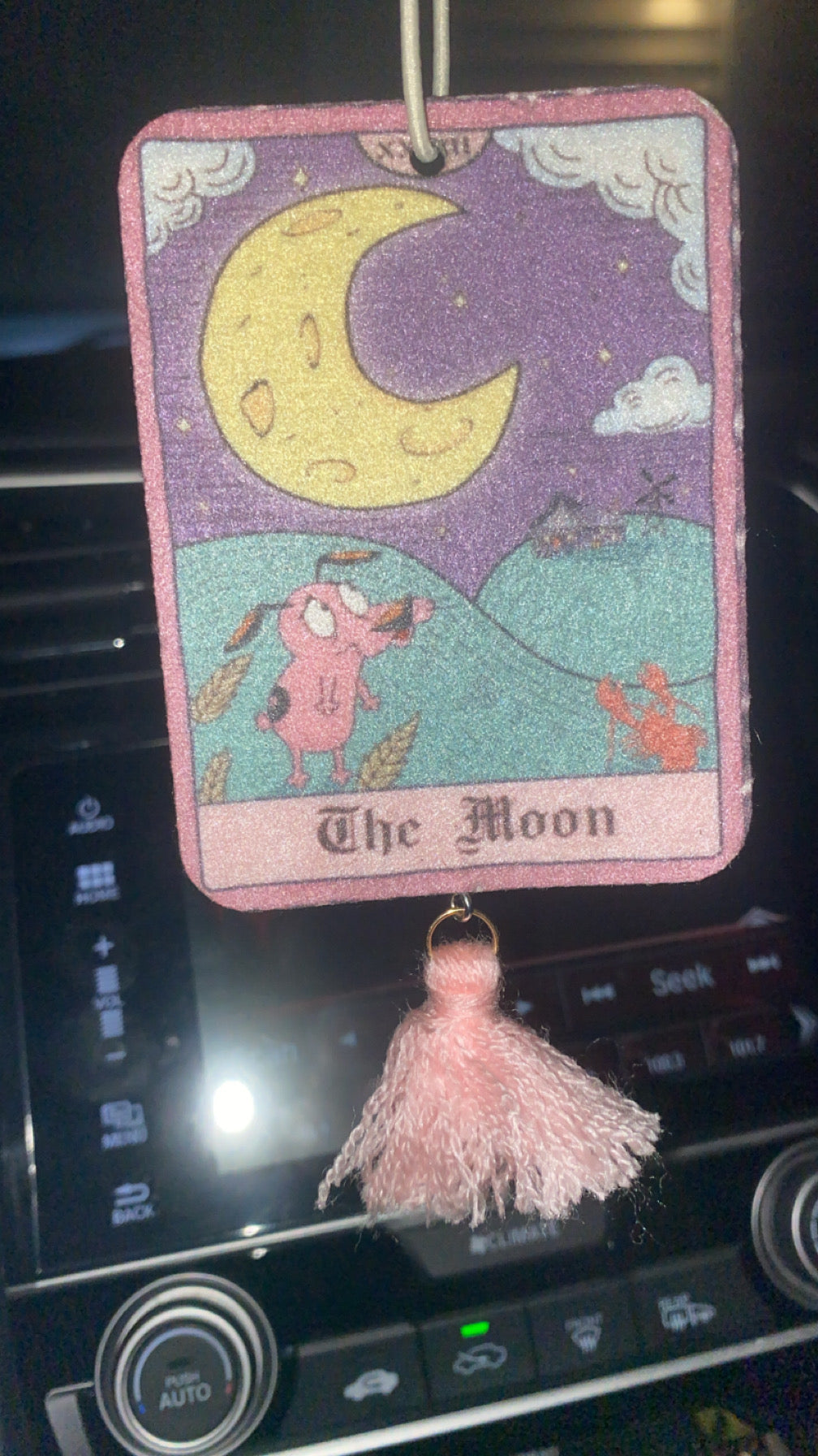 Courage Tarot Retro Air Freshener