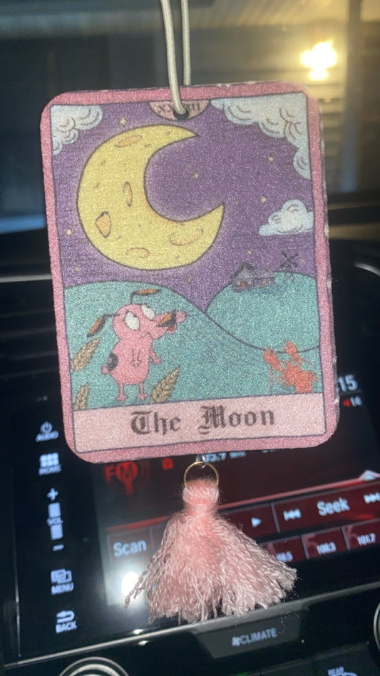 Courage Tarot Retro Air Freshener