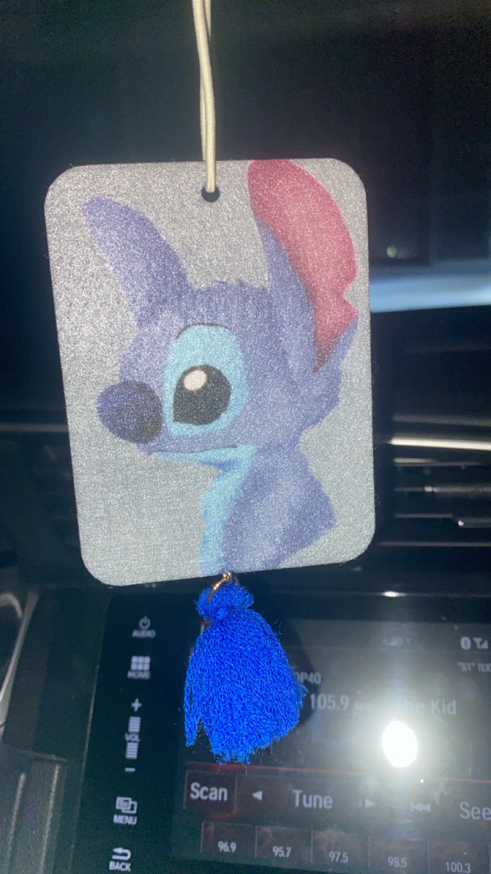 The Mischievous Blue Alien Car Air Freshener Collection