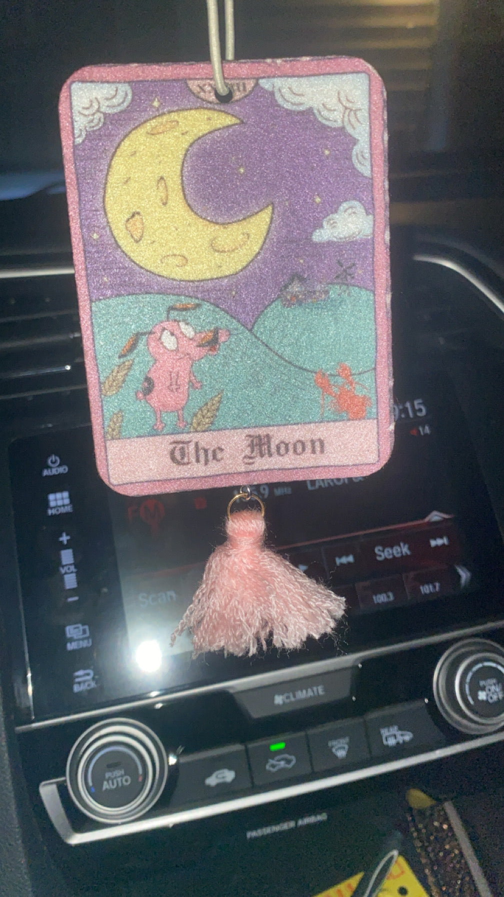Courage Tarot Retro Air Freshener